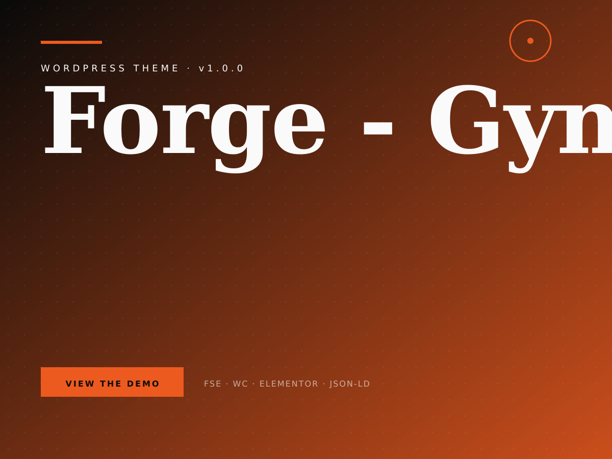 Forge theme demo