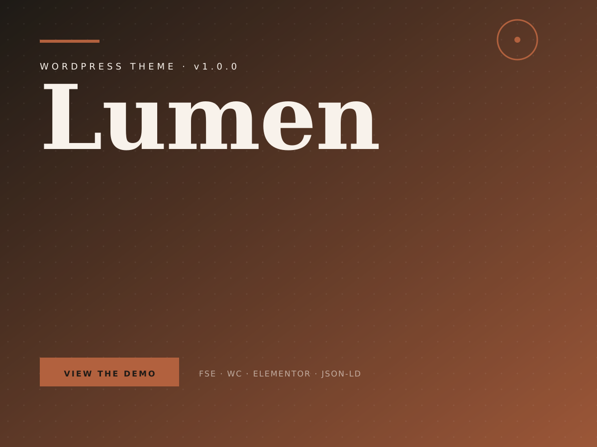 Lumen theme demo